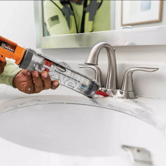 Sashco Lexel Multi-Use Clear Sealant Paintable Solvent Adhesive Caulk 10.5 oz - Picture 2 of 4